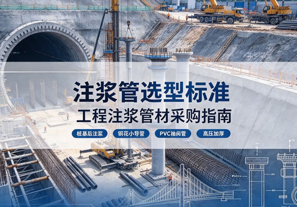 沈北新注浆管选型标准